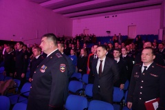 В Кореновске чествовали сотрудников полиции