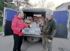 Доставили необходимую помощь воинам-кореновцам