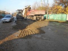 Асфальтирование дороги