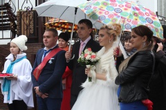 26 ноября в Кореновске состоялось торжественное открытие крыльца отдела ЗАГС после капитального ремонта 