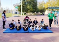 Принял участие в проведении Президентских состязаний школьников