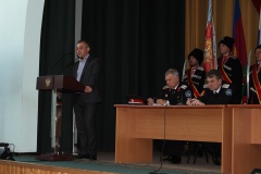 В городском казачьем обществе избран новый атаман.