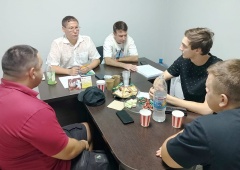 Провели рабочую встречу с руководством краевой «Ассоциации социальных предпринимателей»