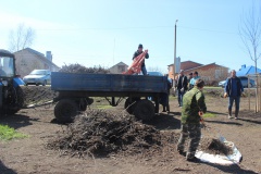 Более 100 человек сегодня вышли на уборку рощи "Треугольной"
